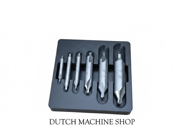 Center Drill Bit Set - 6 Pieces