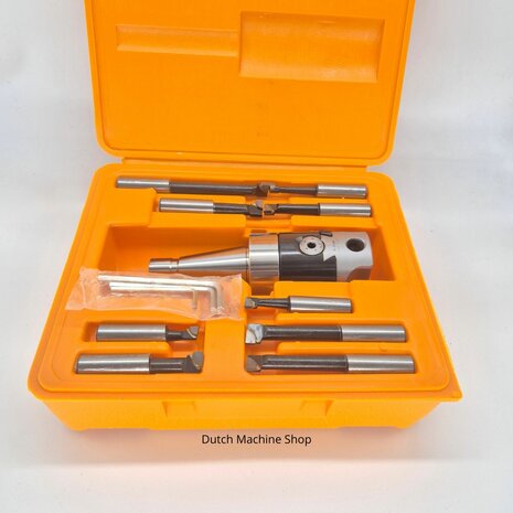 Boring Head Set 50mm (NT30 / ISO30) &ndash; 12-piece